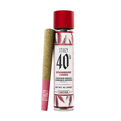 Stiiizy - 1g Live Resin Infused Preroll - Strawberry Cough