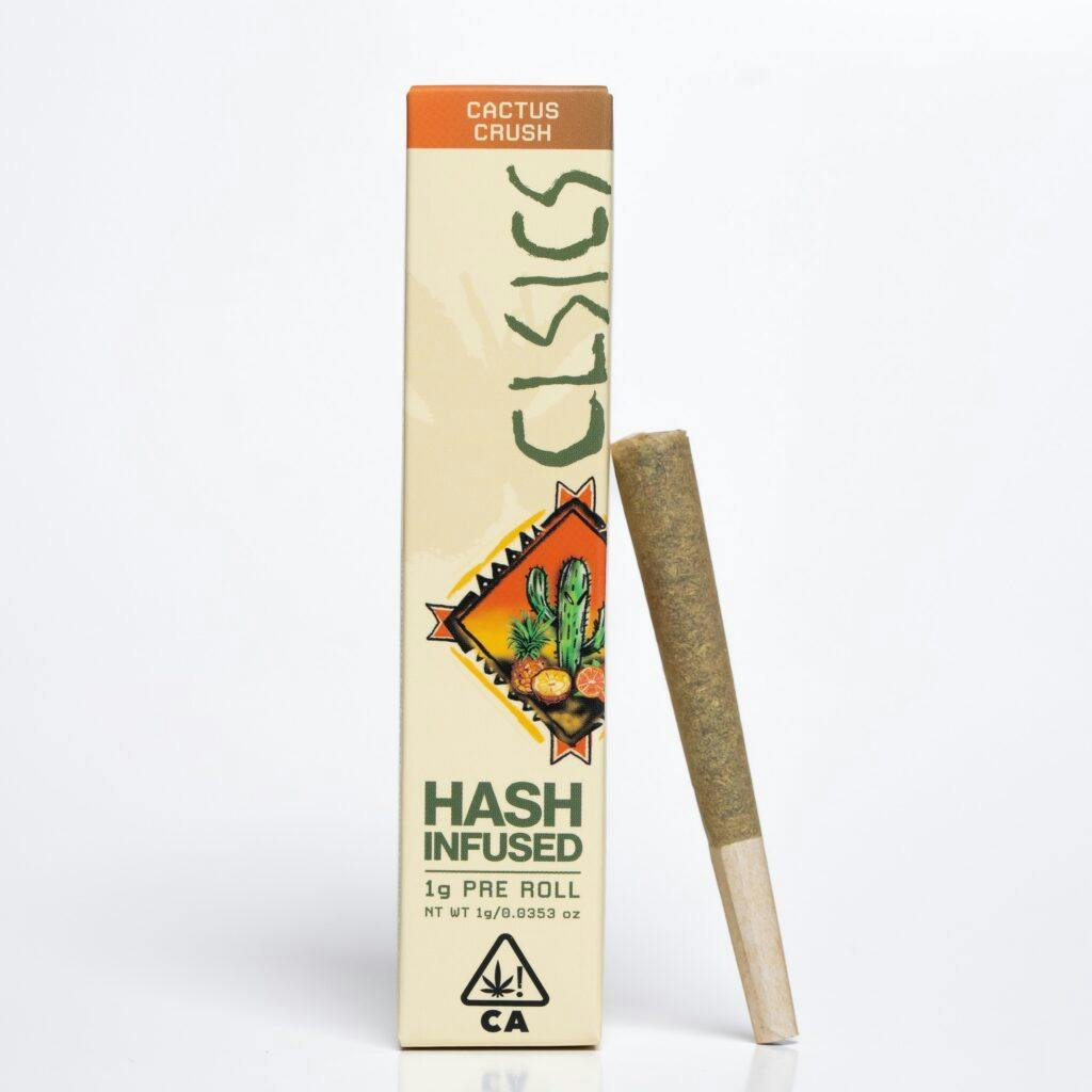 cactus tobacco CLSICS Hash Preroll - Cactus Crush 1g