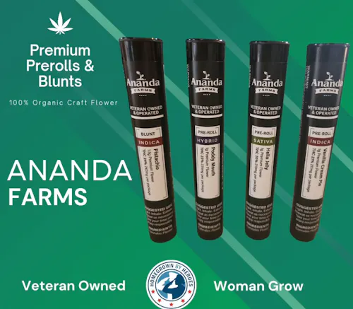 Ananda Farms | Poddy Mouth Pre-roll | Single-1