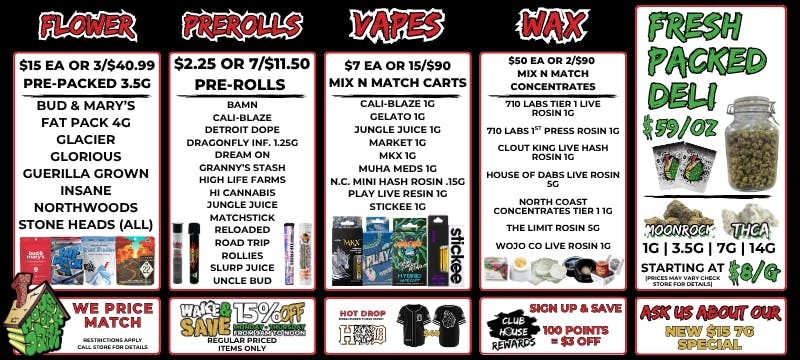 House of Dank Recreational Cannabis - Monroe Menu - a Cannabis Dispensary  in Monroe, MI