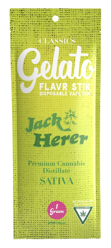 Gelato | Disposable Vape - Jack Herer - 1g