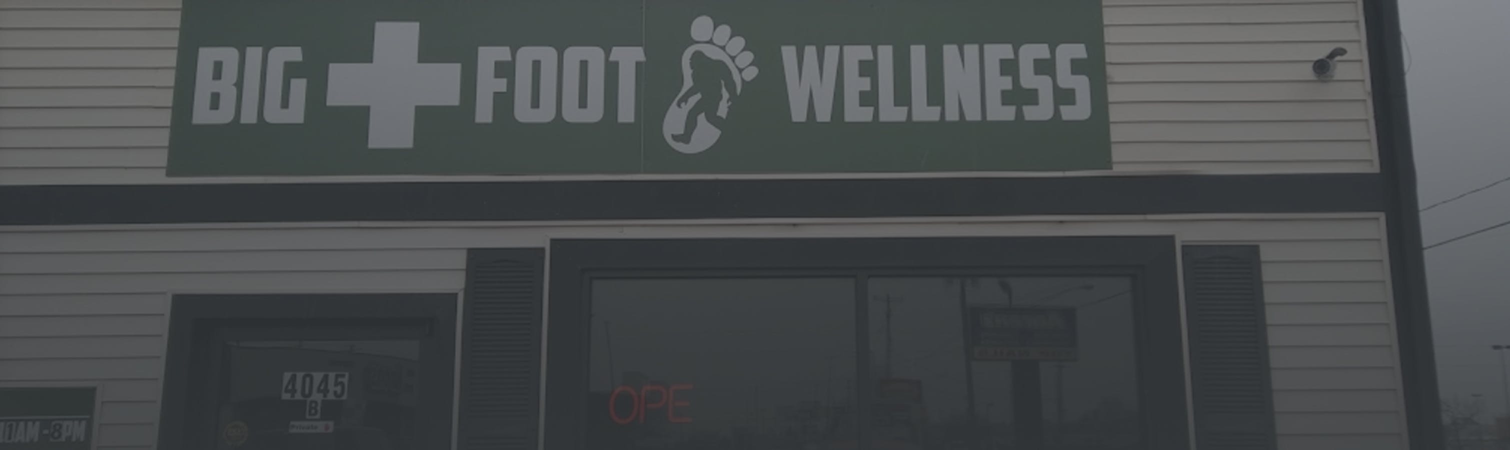 Bigfoot Wellness Menu a Cannabis Dispensary in Burton MI