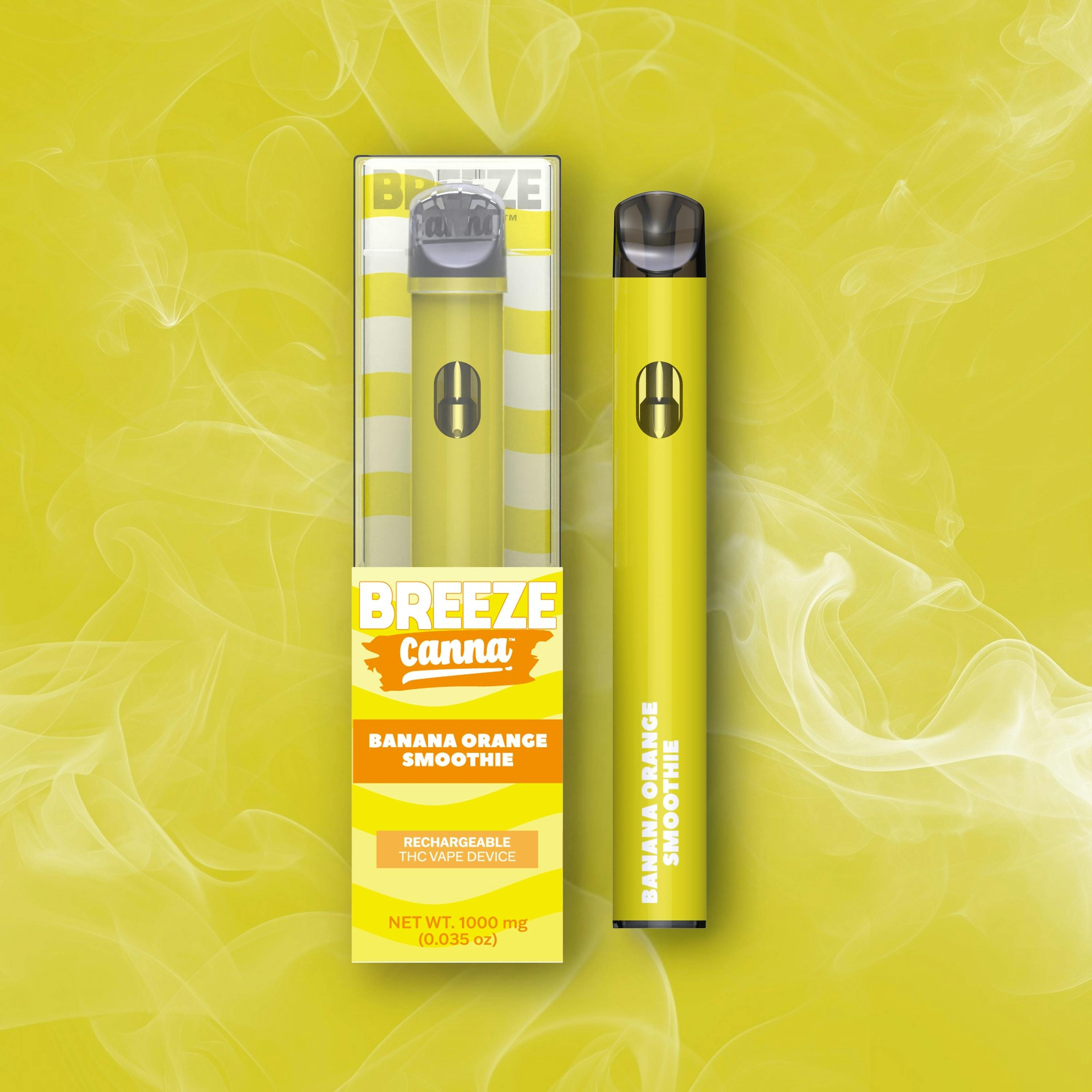 BREEZE Canna Cherry Lemon Mango - Classic 1g PLUS Vape Device