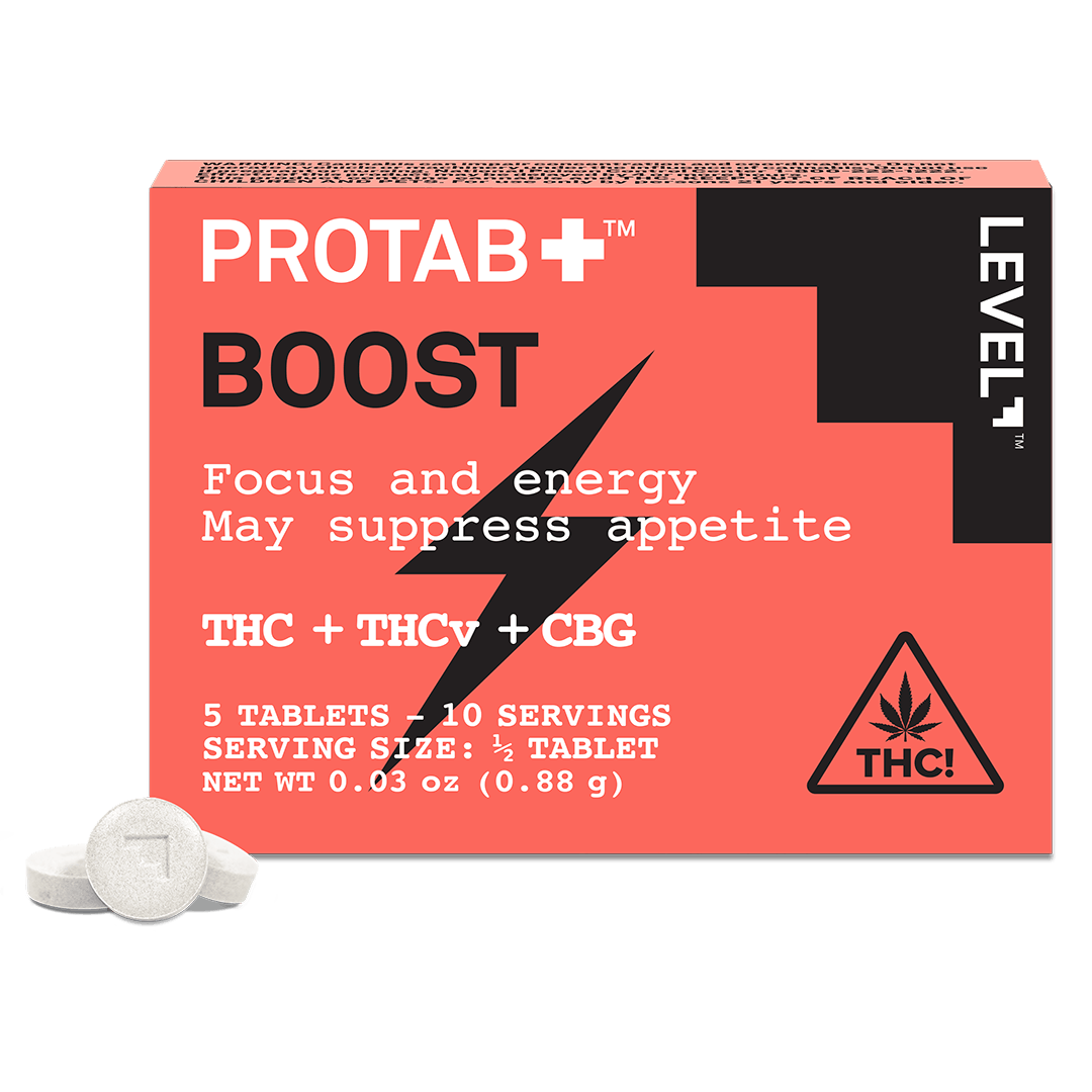 Level ProTab Boost 5:2:1 THC:THCV:CBG 5pk 100mg Tablets