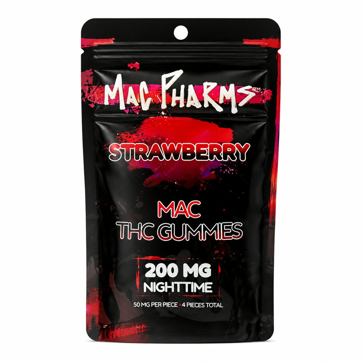 Mac Pharms - 200mg Gummies - Strawberry
