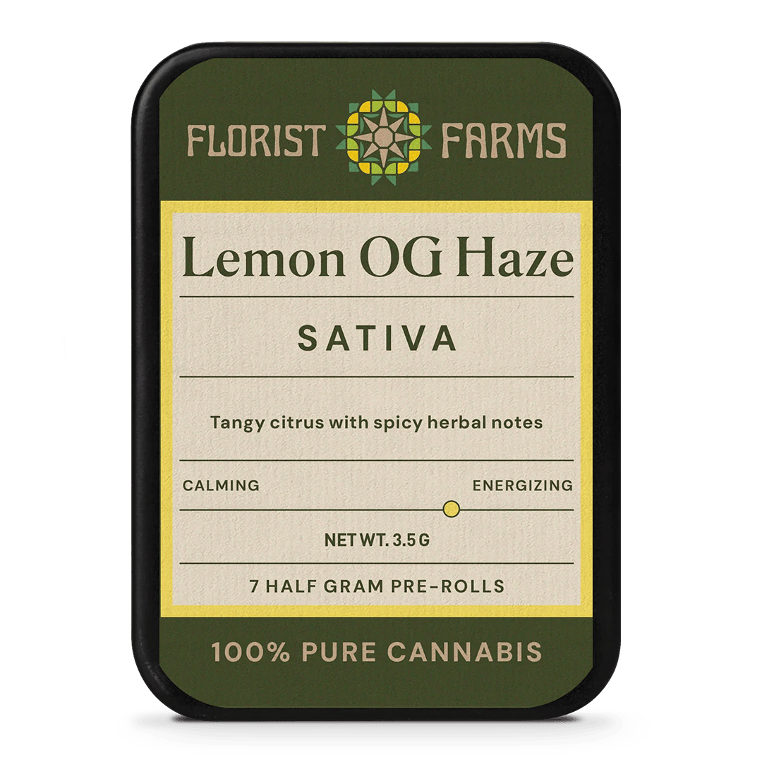 Florist Farms | Lemon OG Haze | 7pk | 3.5g