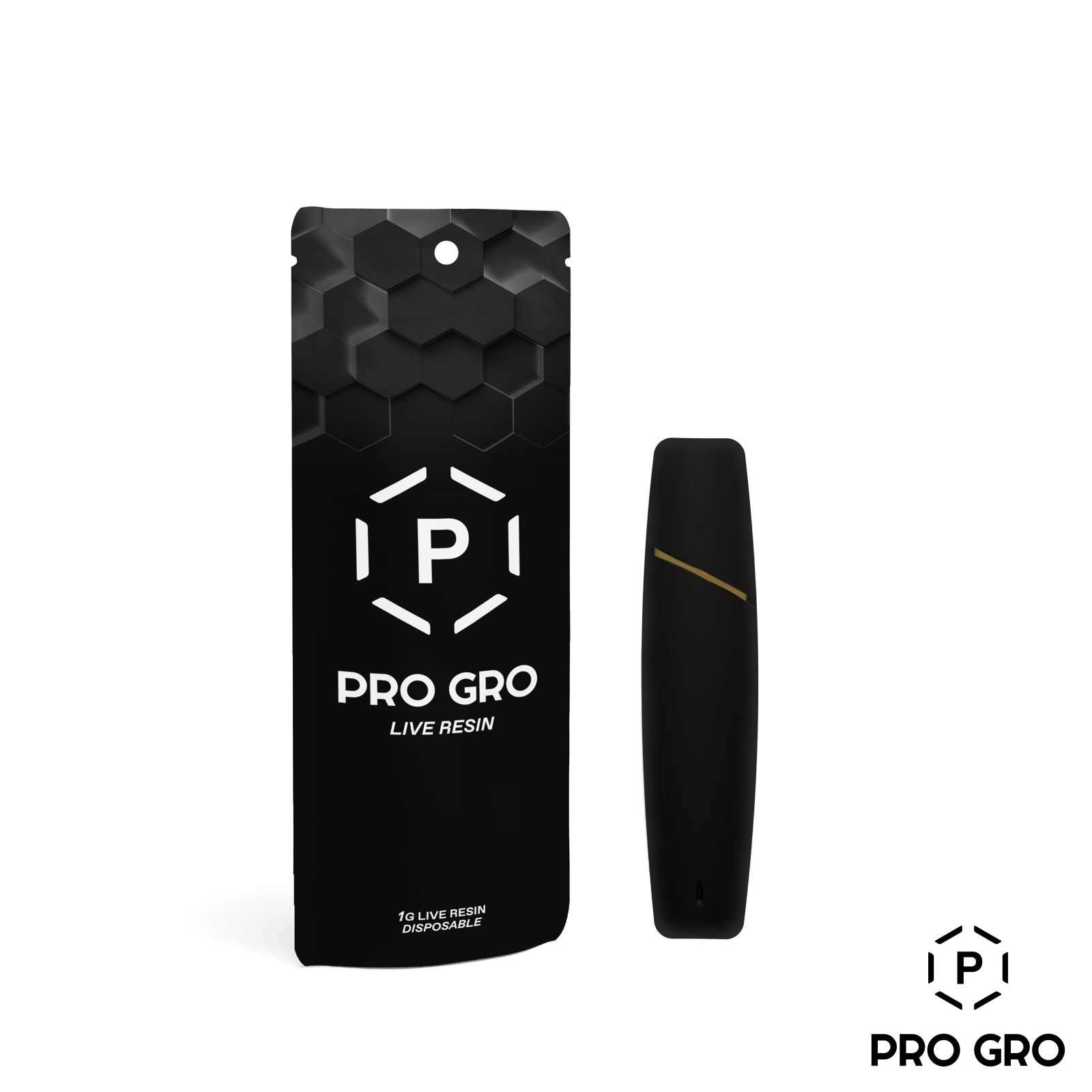 Pro Gro -  1g Live Resin Disposable - Barbie Runtz