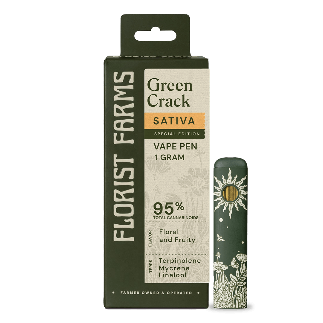 Florist Farms Vape Pen | 1g | Green Crack