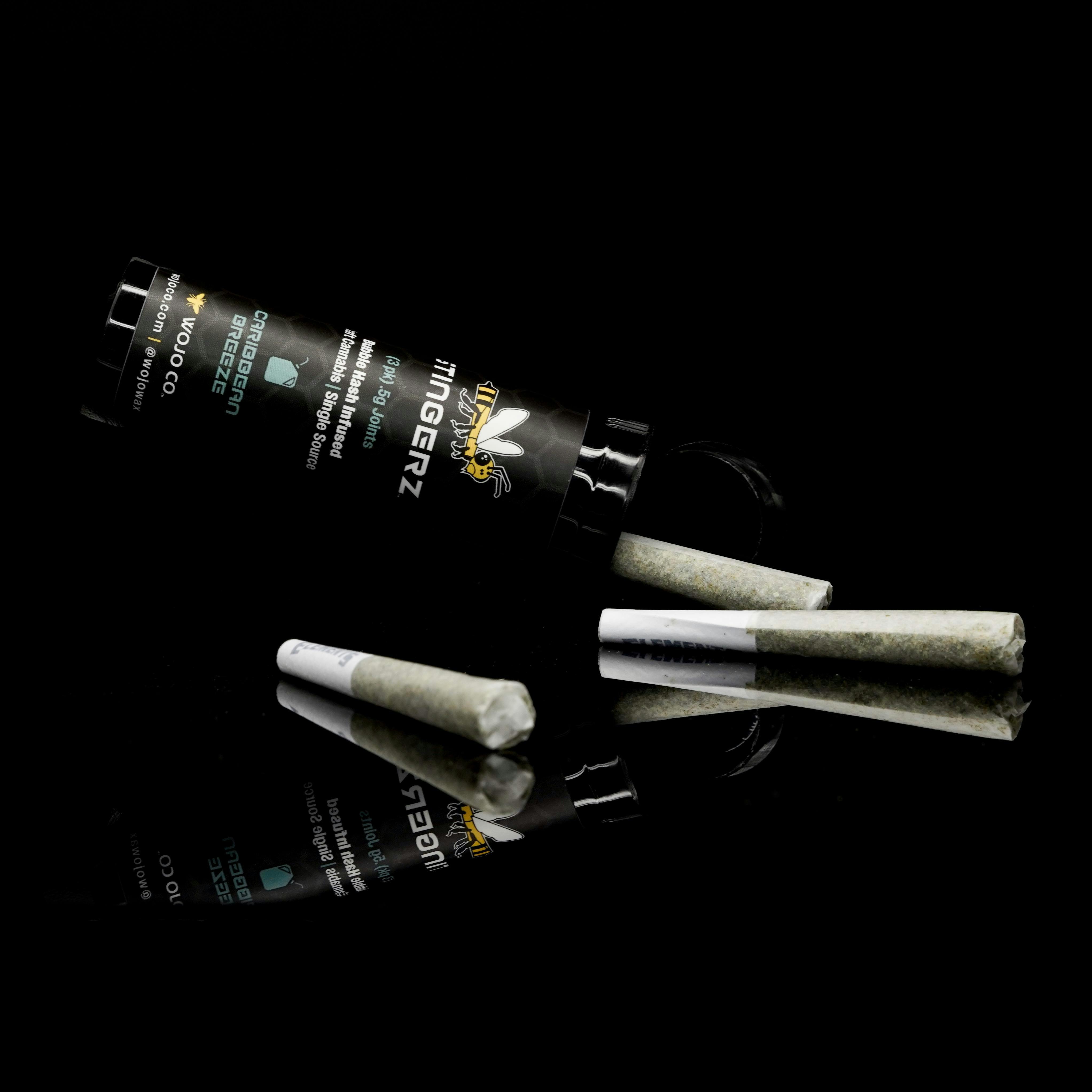 WOJO - 3-Pack .5g Bubble Hash Infused Stingerz - Rainbow Pave 9