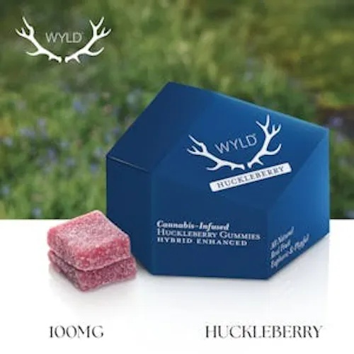 Huckleberry Hybrid Enhanced Gummies-1