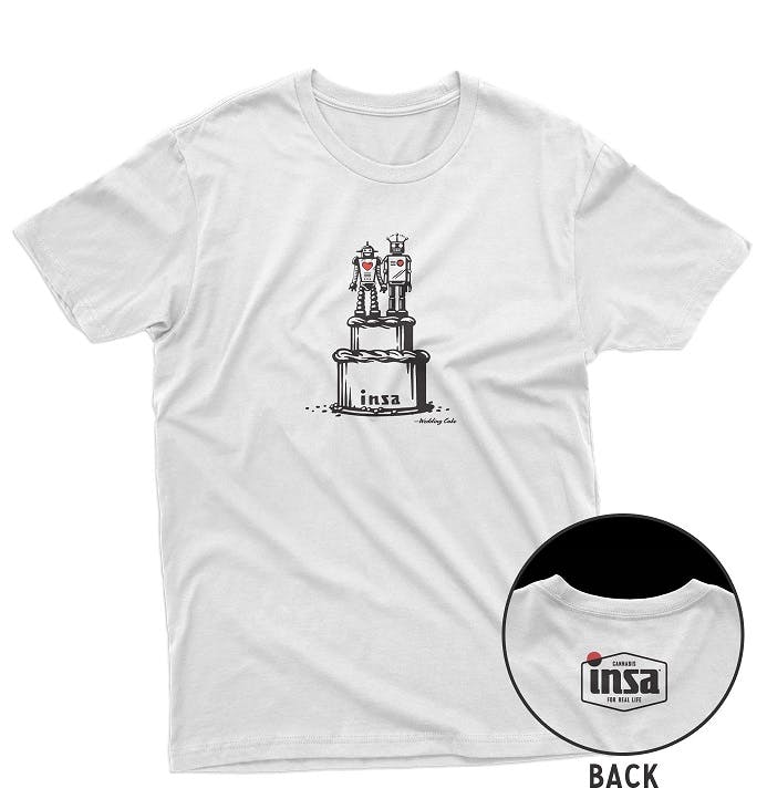 Insa Wedding Cake T-Shirt White 2XL