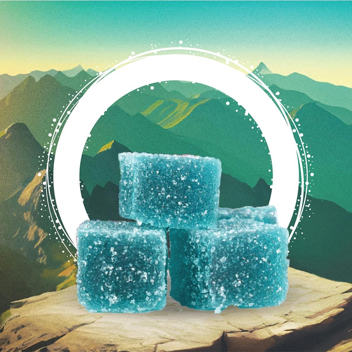 Image of Restoring Blue Raspberry 1:1 | THC:CBD Soft Chew
