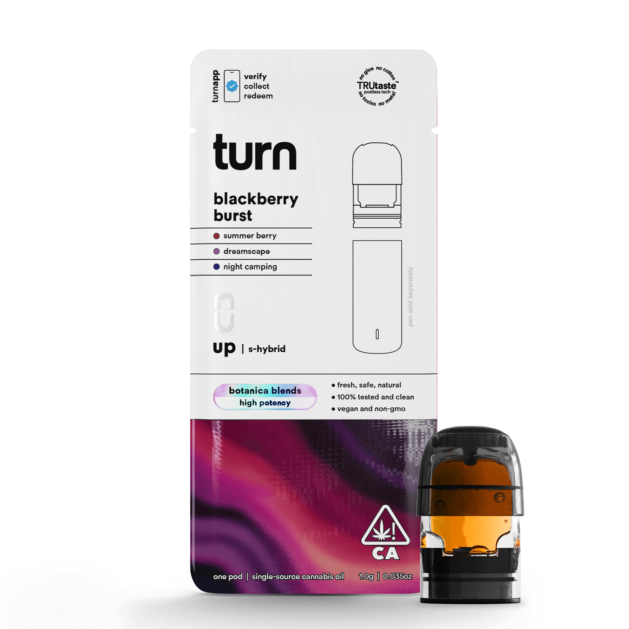 turn pod vape Turn Pod - Blackberry Burst 1g