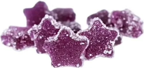 Galaxy Labs – Galactic Grape Outer-Stellar Stars – Gummies 100mg 10pk-1