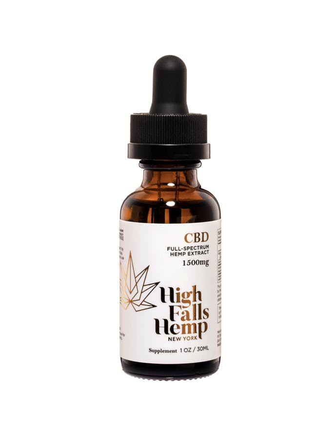Oral Liquids | High Falls Hemp | CBD Full Spectrum Hemp Tincture | 1500mg