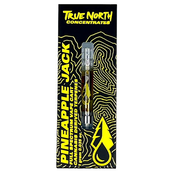 True North Cartridges | Pineapple Jack Full Spectrum Cartridge | 1g