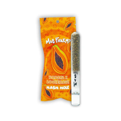 Mac Pharms - 1g Donut Hash Hole - Papaya X Louie Bagz