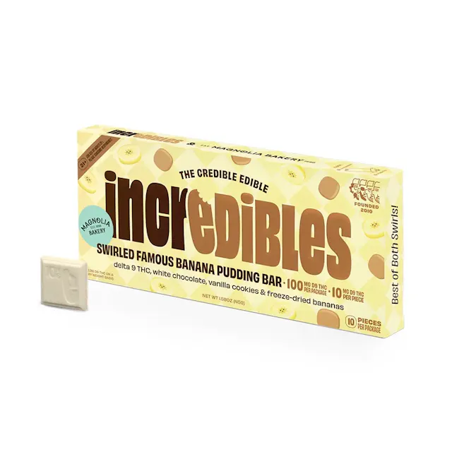 Incredibles Chocolate Banana Pudding 100mg (hybrid, chocolates, 2.8g)