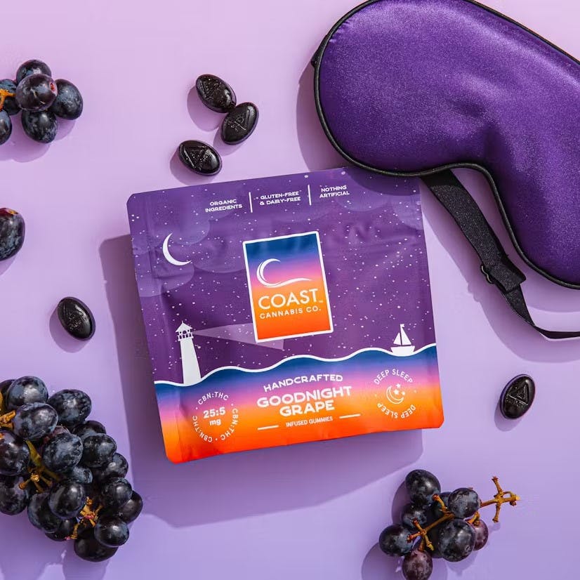 Choice Chews Granddaddy Grape | 10pk/20serv | Cape Cod Cannabis