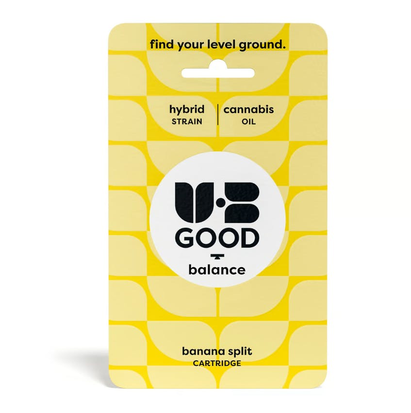 UB GOOD Cartridge Banana Split Saphyre Cannabis Ohio