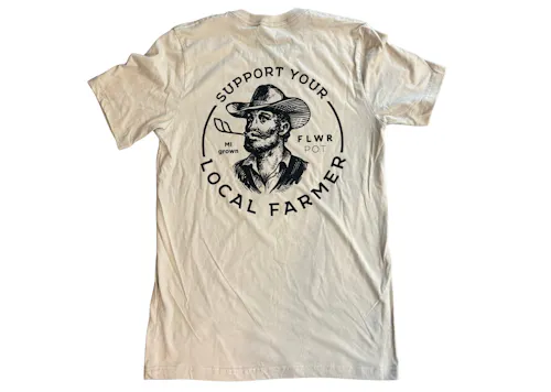North Coast | FLWRpot T-Shirt Tan-active