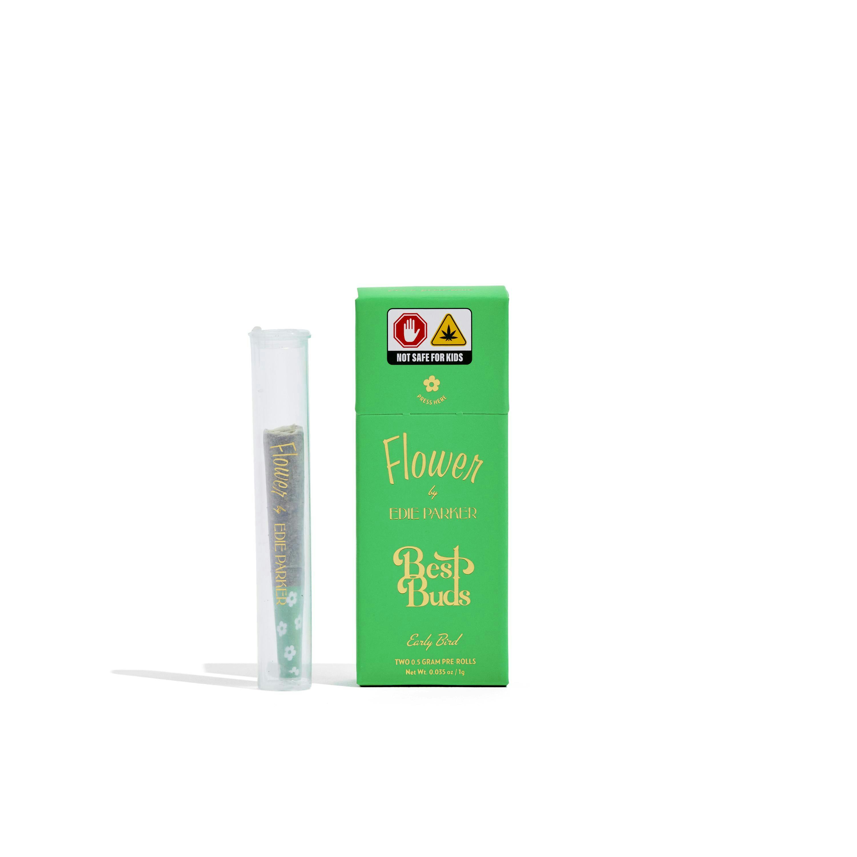 Edie Parker | Pre-Roll Pack | Early Bird | 2pk/1g – Hashery