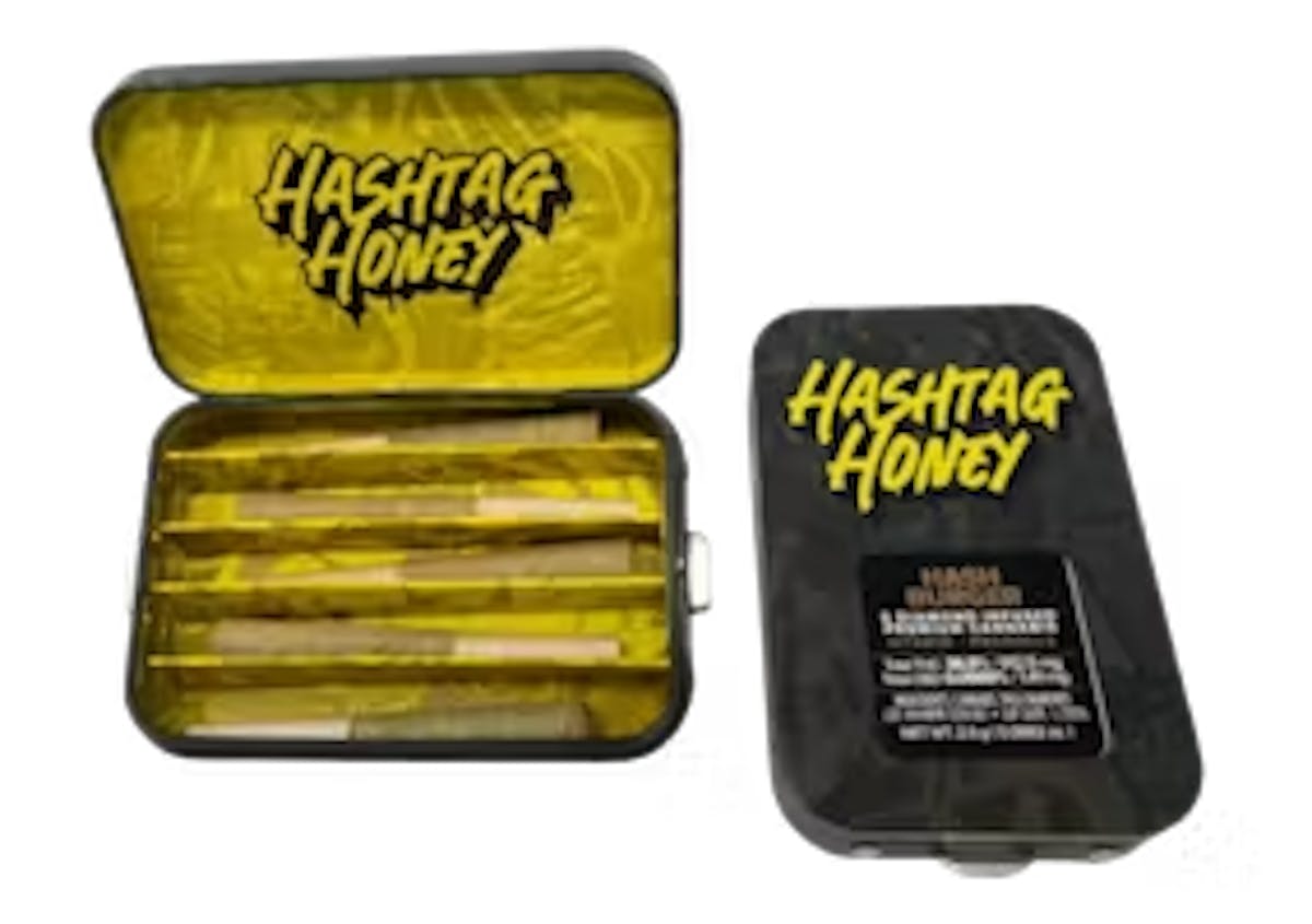 Image of Hashtag Honey – Hashburger Infused Preroll 5PK