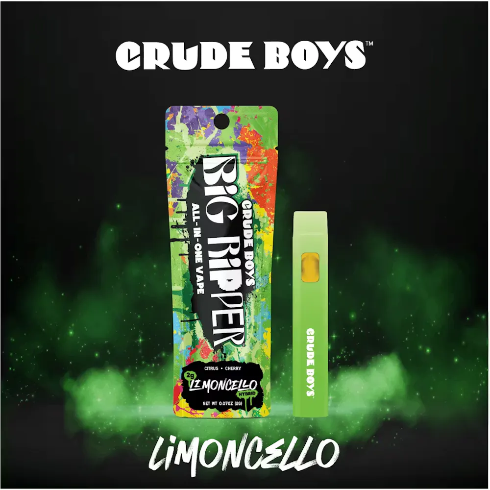 Product Crude Boys - Limoncello - Disposable Vape