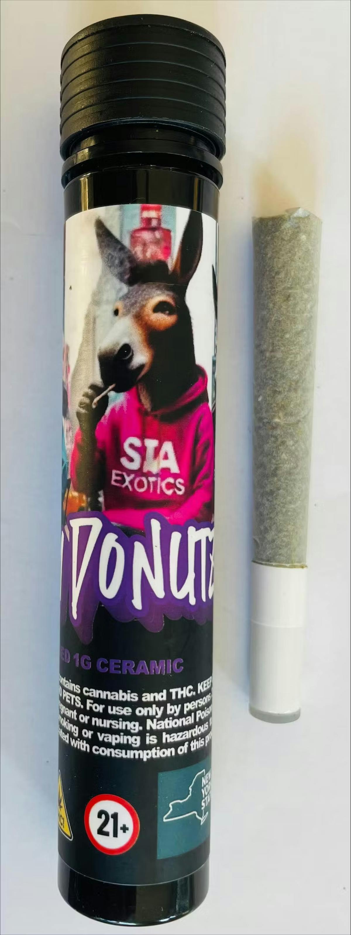 Photo of STA Jelly Donutz Infused Preroll with Ceramic tip