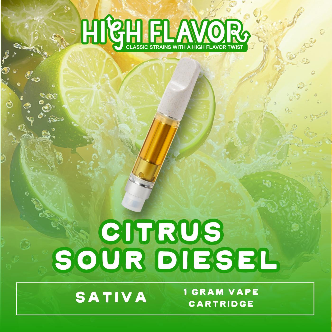 New!!! Citrus Sour Diesel I Vape 1g