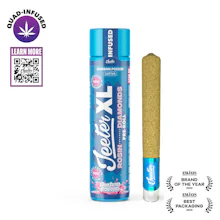 Jeeter - 2g Quad Infused Preroll - Durban Poison - PRE_ROLLS by Jeeter at King of Budz