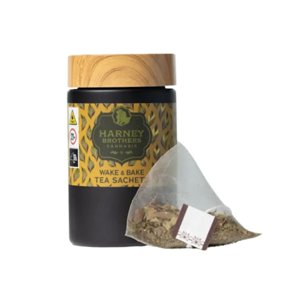 Product Harney Brothers Cannabis - Yaupon Mint Wake & Bake Tea - 5pk