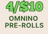4/$10 Omnino Pre-Rolls