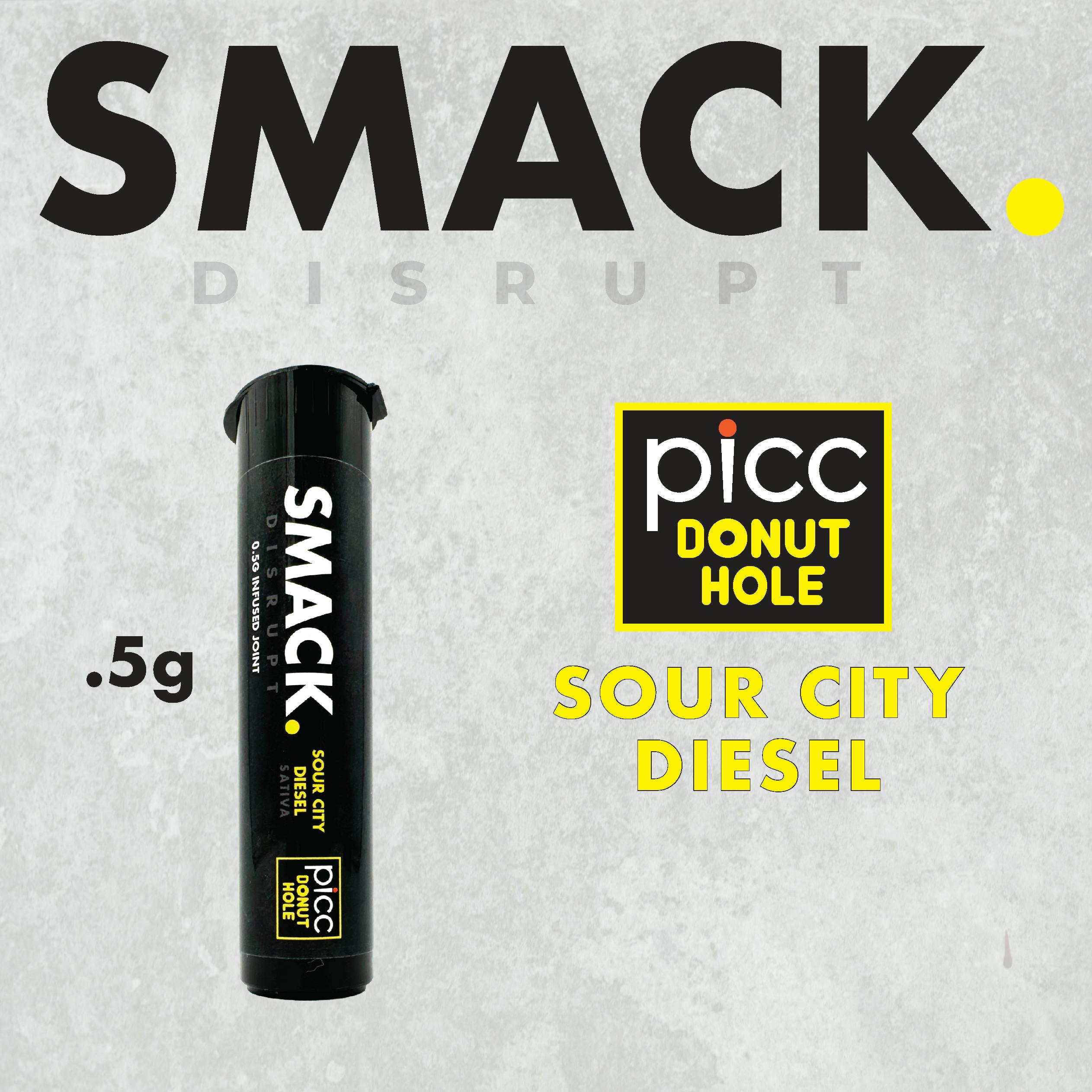SMACK. Sour City Diesel Infused Preroll