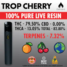 Element - 1g Live Resin Disposable - Trop Cherry
