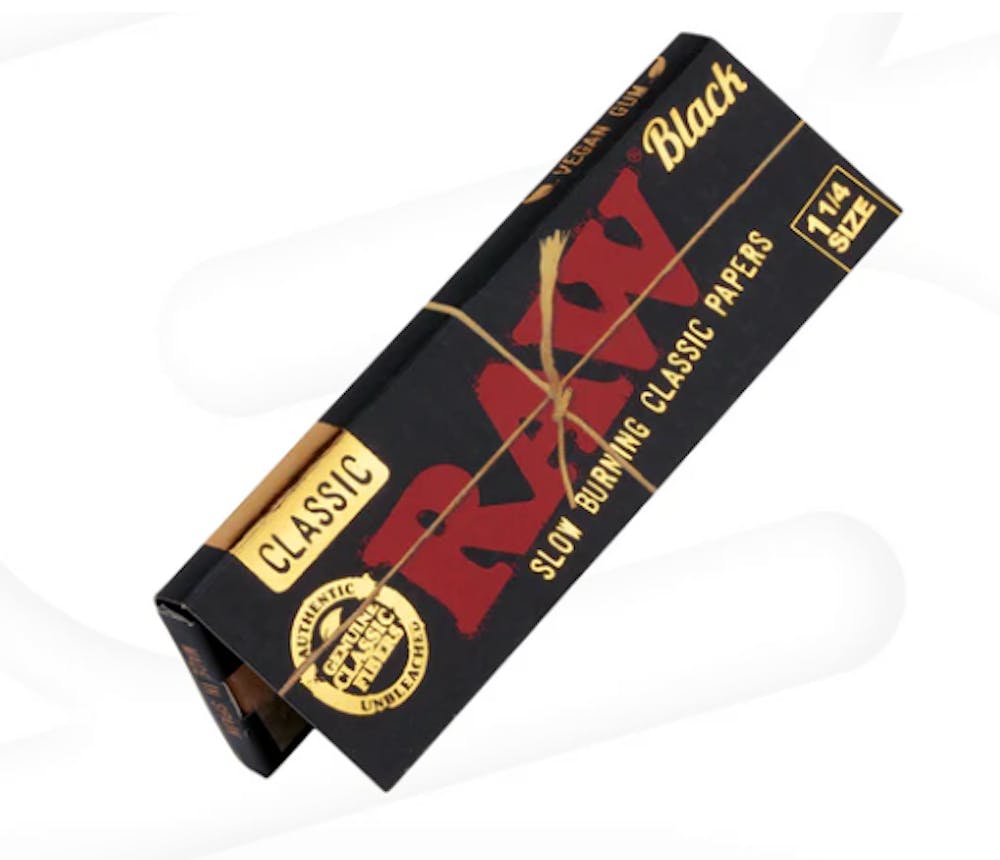 Product Classic Black Papers | 1 1/4 | RAW