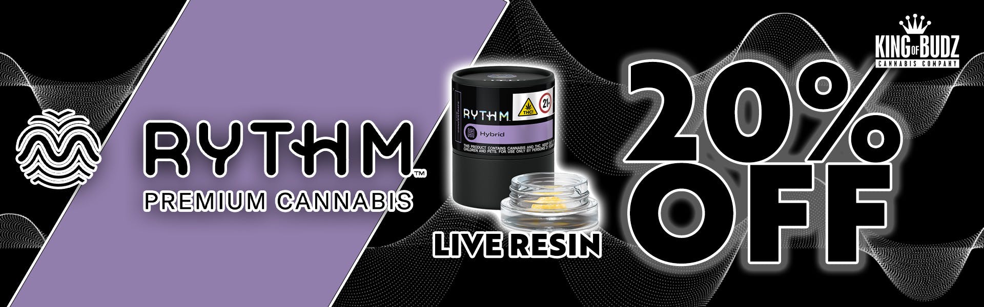 Rythm - Live Resin - 20 Percent OFF
