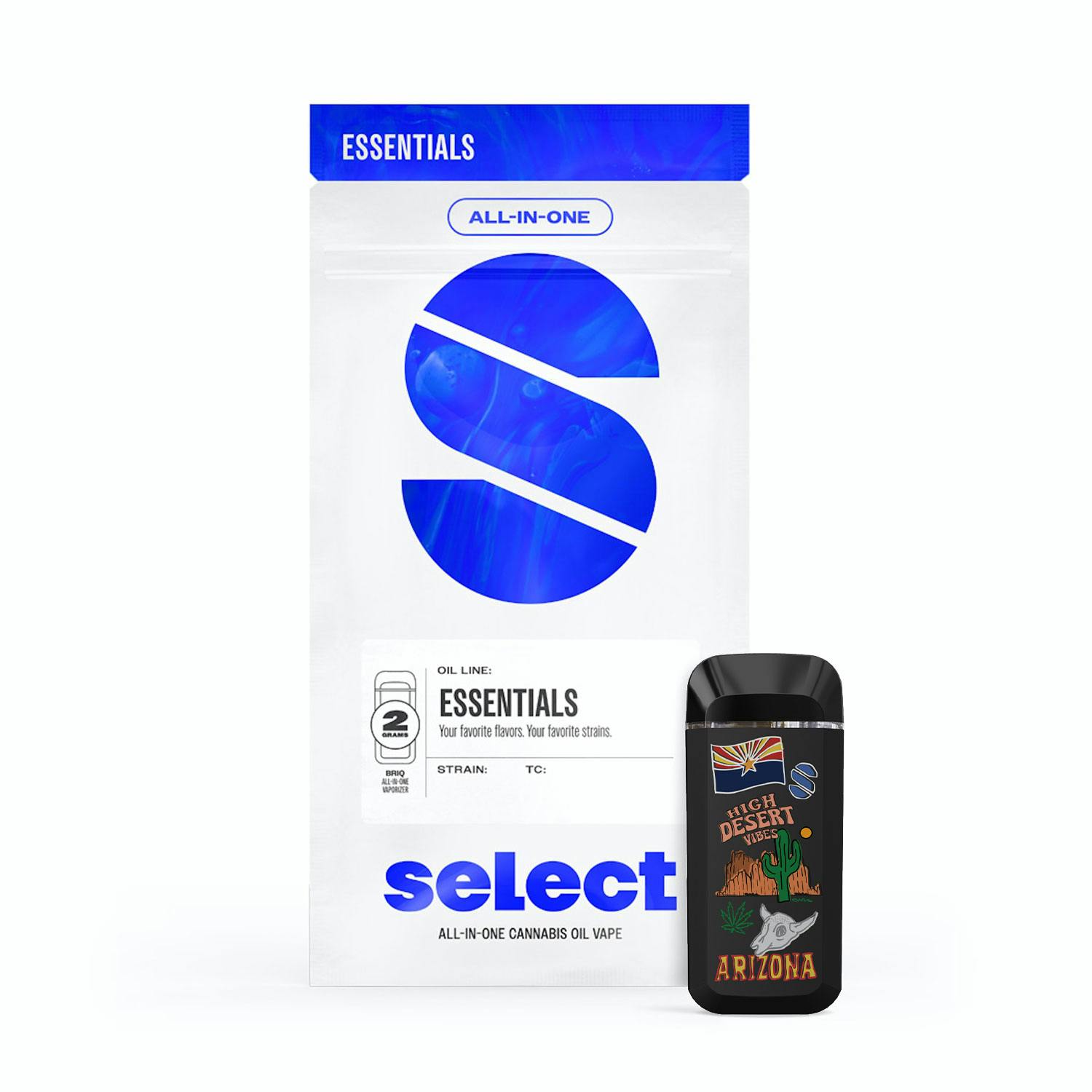 SELECT Essentials BRIQ Haboob Haze AllInOne Vape