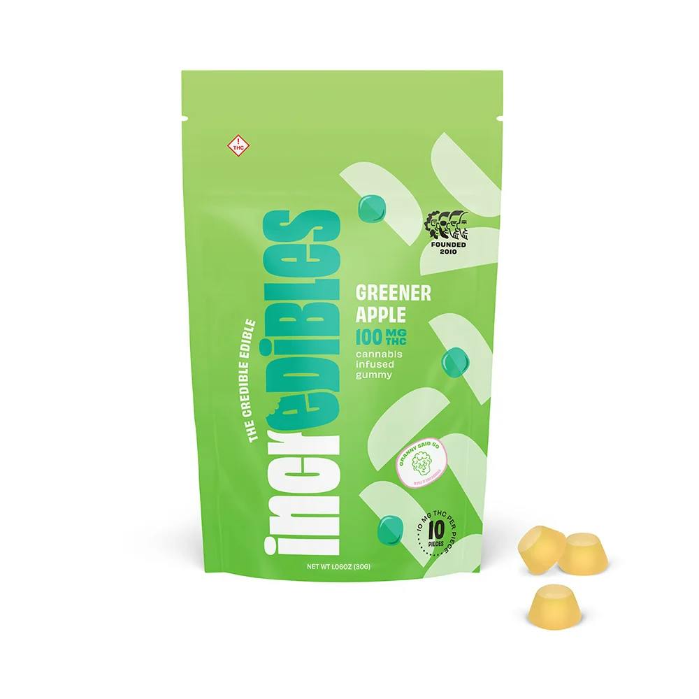 Incredibles Greener Apple Gummies