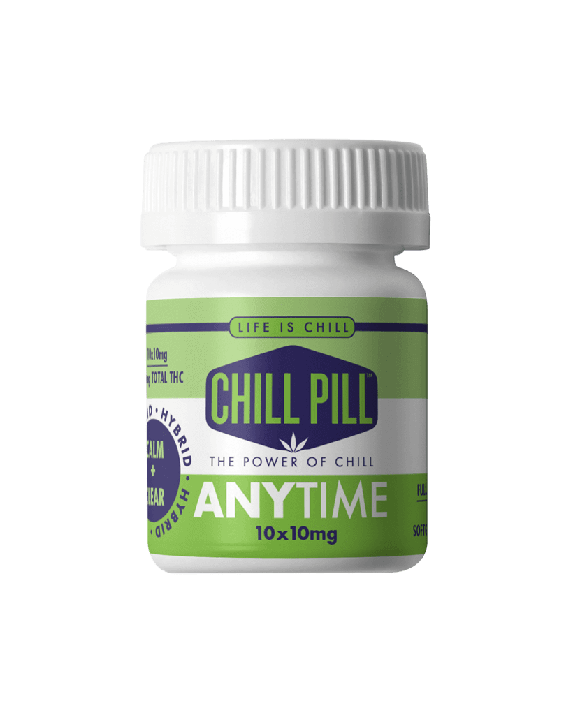 Chill Pill 10mg 10pk - Anytime Caplets