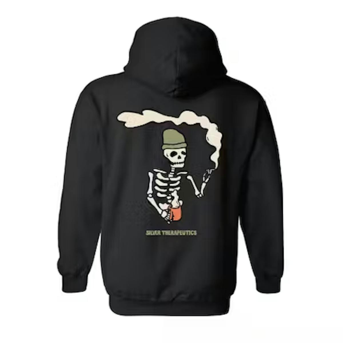 Large | Skeleton Hoodie 2024 Edition Apparel | Silver Therapeutics ...