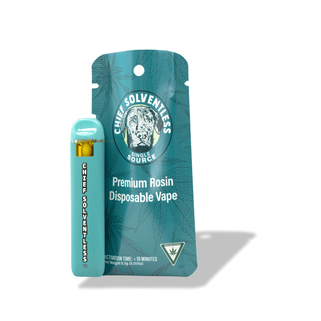 Chief Solventless CHIEF | SUB ZERO | LIVE ROSIN DISPOSABLE HYBRID — VAPORIZERS