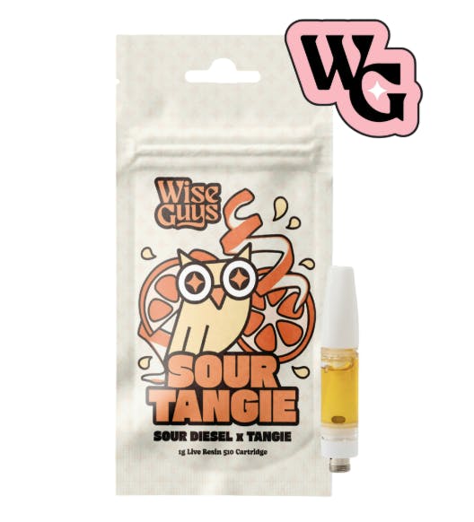 Product: Wise Guys | Live Resin Vape Cart - 1g - Sour Tangie