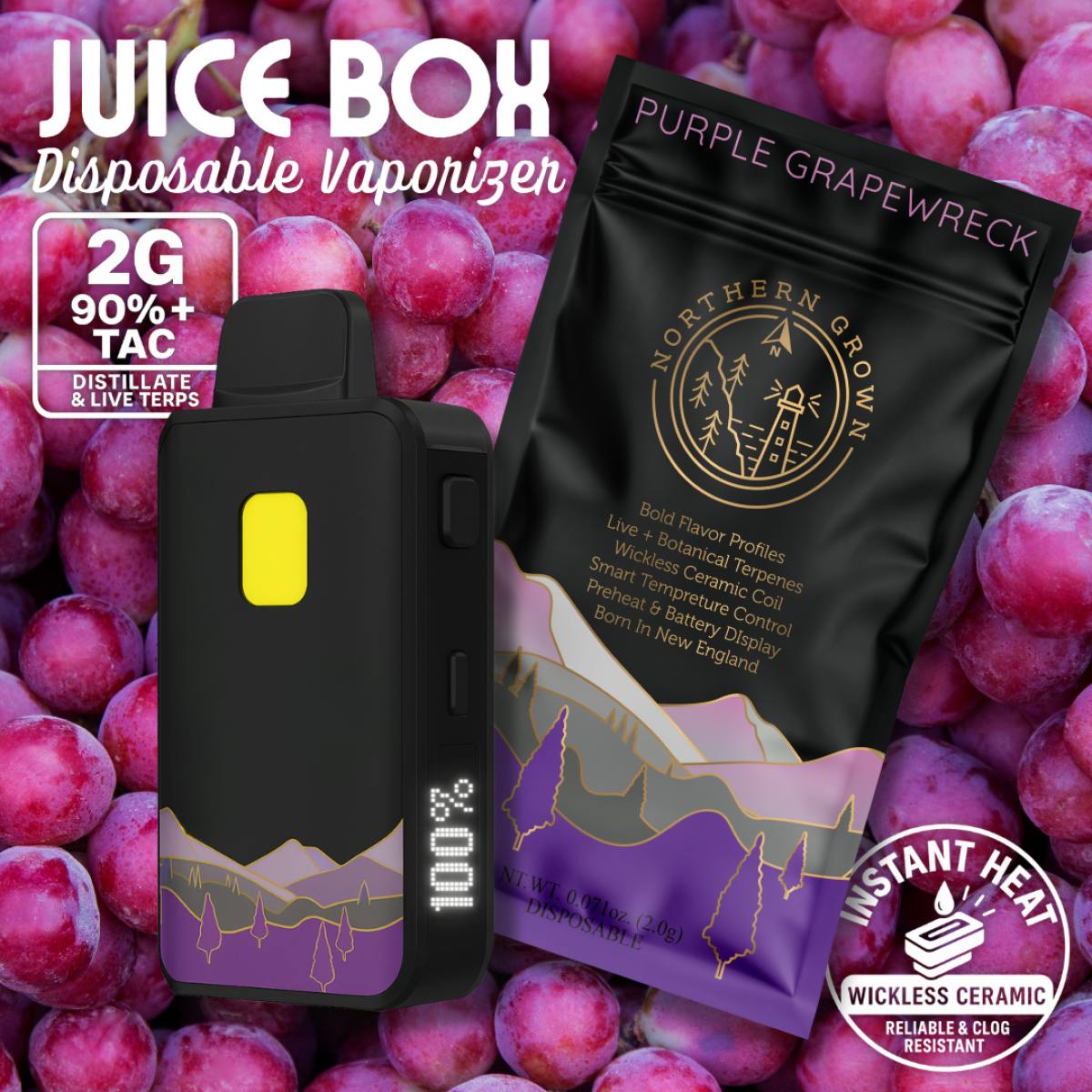Product: Juice Box | Purple Grapewreck | AIO Distillate