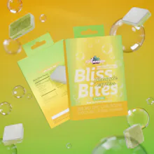 Bliss Bites - 200mg Hash Rosin Chocolate Layered Gummies - Pineapple Express