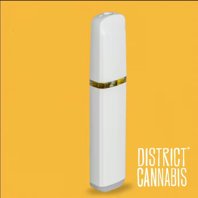 District Cannabis Disposable Liquid Diamond and Sauce Cart: Kush Mints -  Cookies D.C. Cannabis Dispensary in Washington D.C.