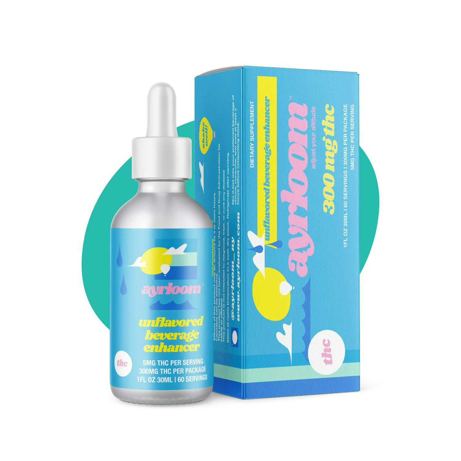 Ayrloom | Beverage Enhancer | 300mg THC-1