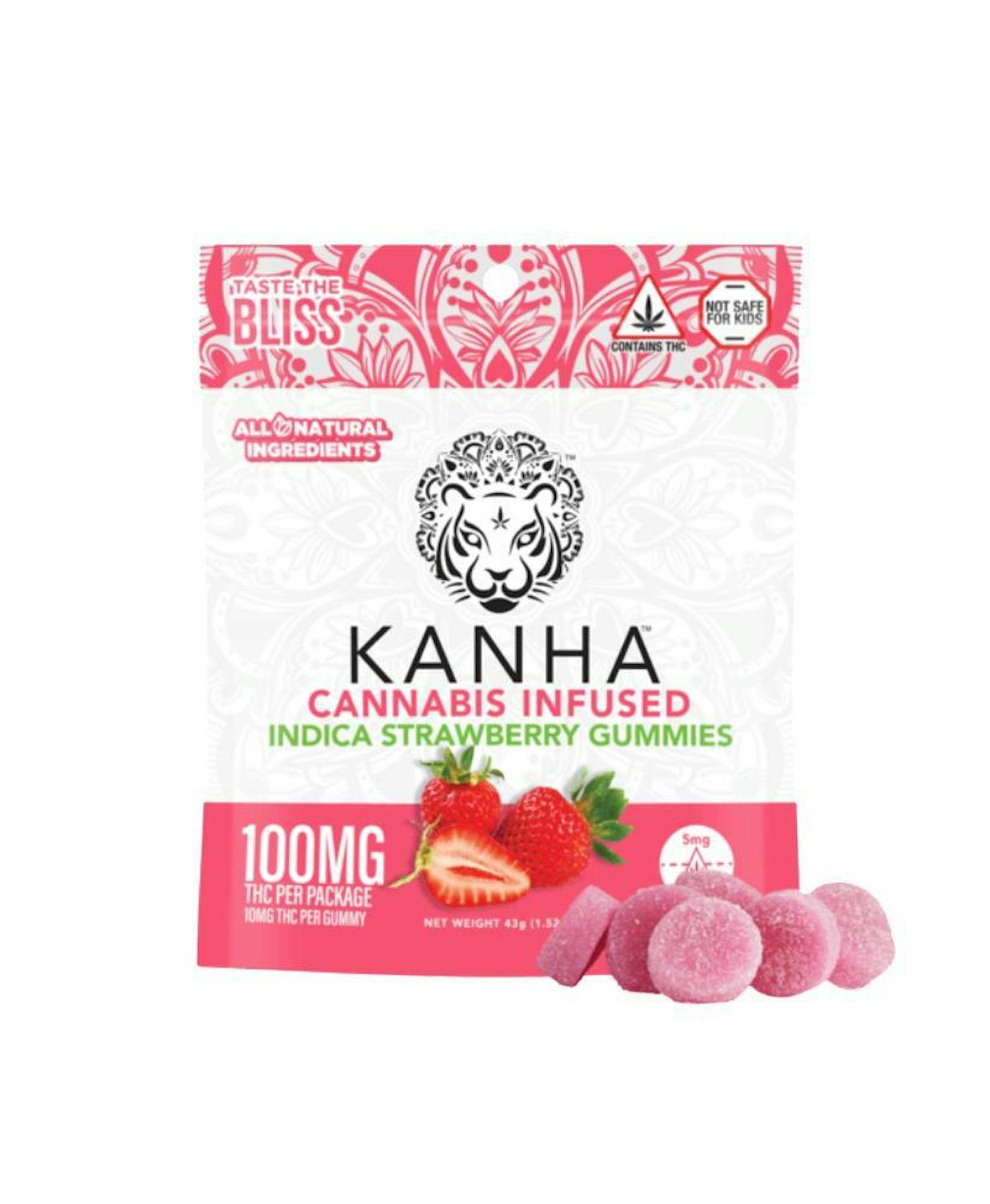 Image of Strawberry | 100mg Indica