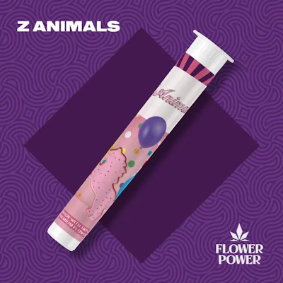 Flower Power - 1g Preroll - Z Animals