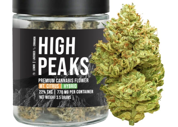 Photo of High Peaks – Mt Citrus Sativa Hybrid – 3.5g